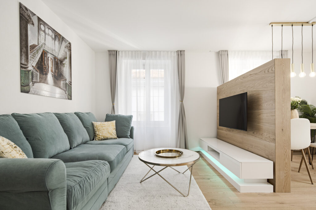 Modernes Apartment mit 1 Schlafzimmer – Apartmentfoto 3