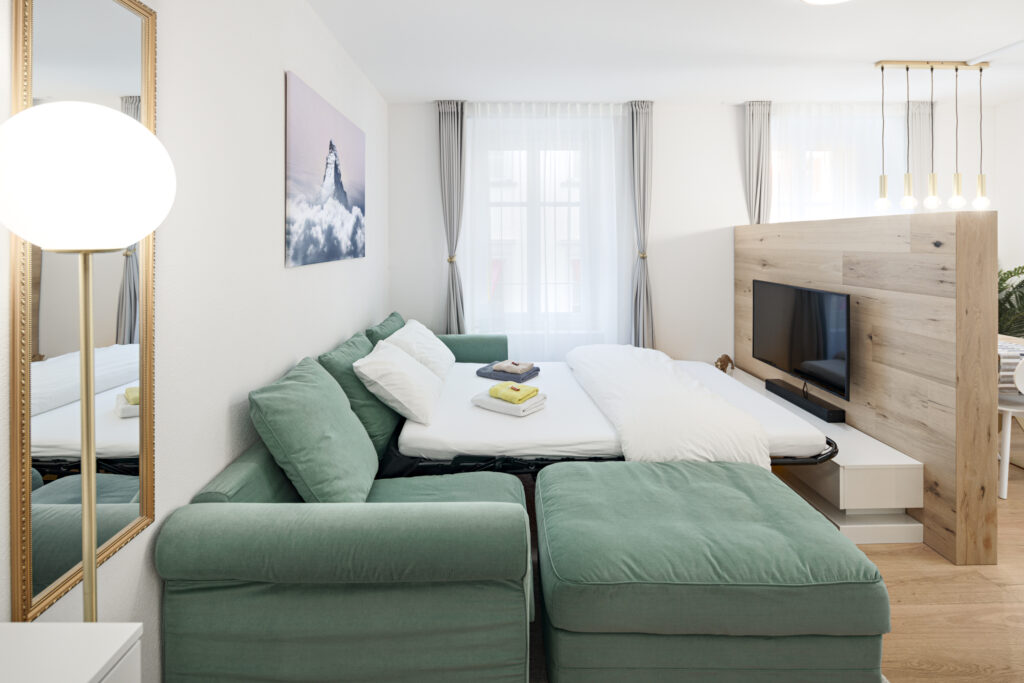 Modernes Apartment mit 1 Schlafzimmer – Apartmentfoto 6