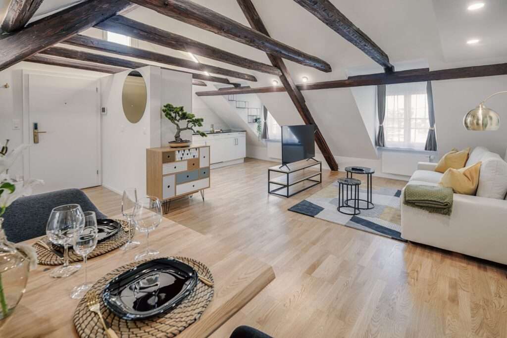 Design Studio 65 m² – St. Georgen-Strasse – Apartmentfoto 1